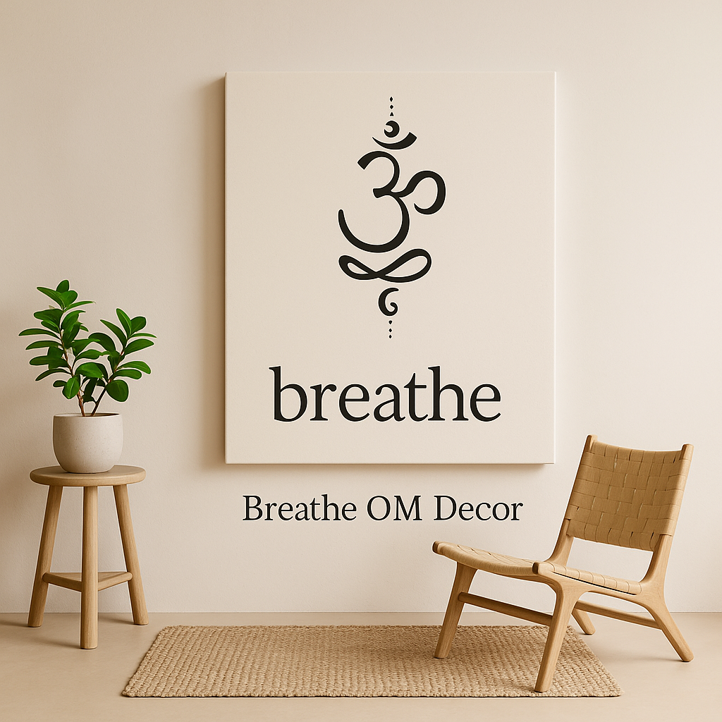 Breathe OM Wall Decor