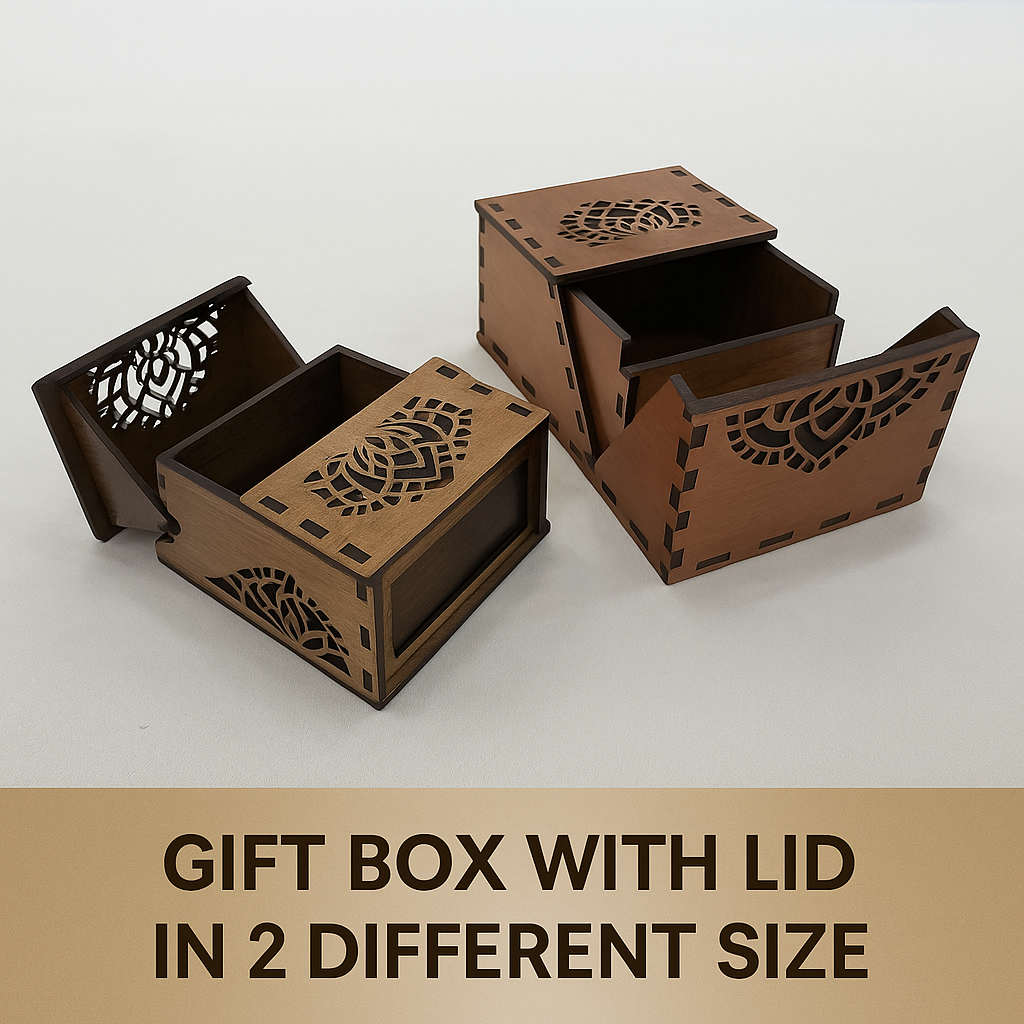 Wooden Gift Box – Minimal Elegance Set
