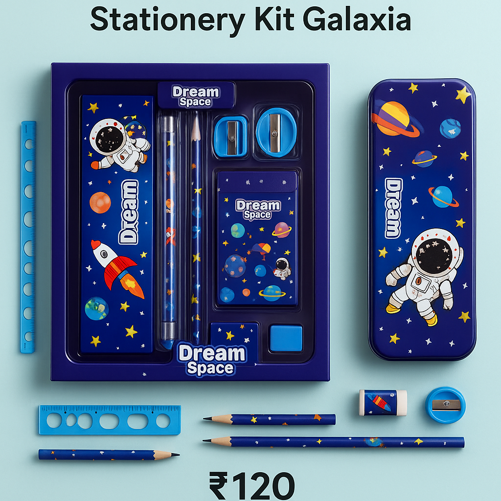 Stationery Kit – Galaxia Theme