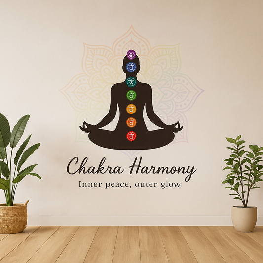 Chakra Silhouette – Mindfulness Harmony Art