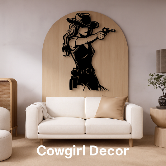Cowgirl Wall Decor
