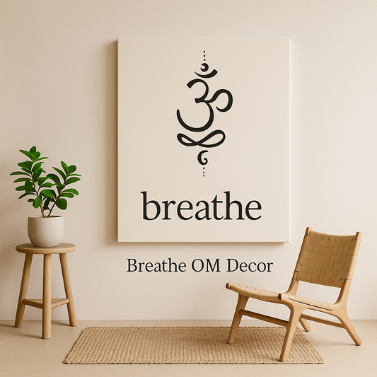 Breathe OM Wall Decor