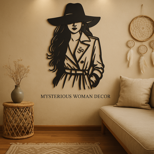 Mysterious Woman Silhouette