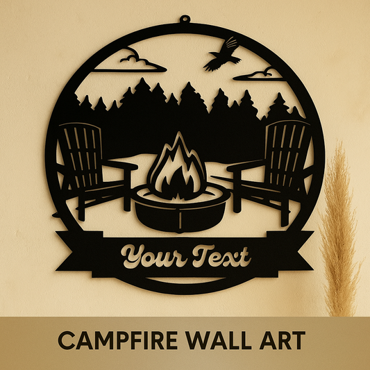 Campfire Wall Art Decor