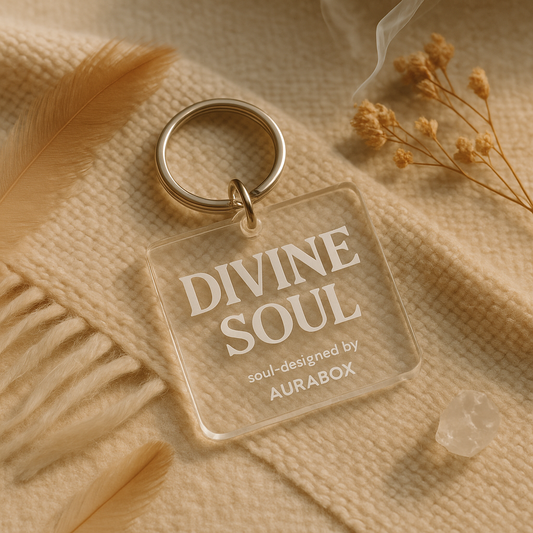 Divine Soul Keychain – Acrylic