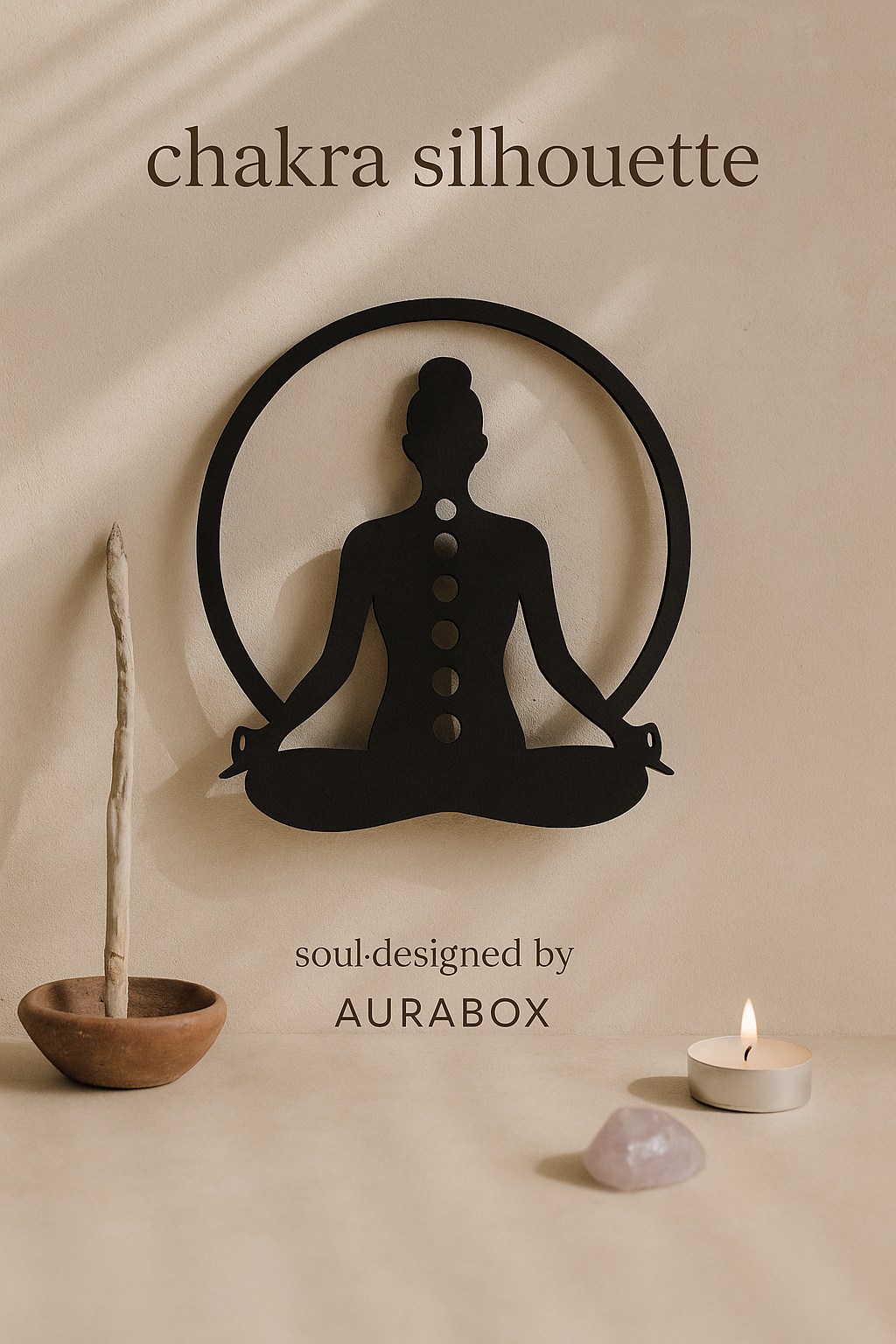 Chakra Silhouette – Mindfulness Harmony Art