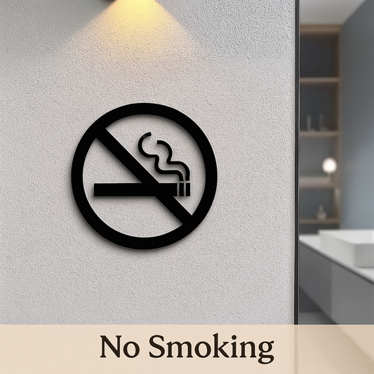 Sacred Space – No Smoking Sign